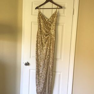 Gold Sequence Dress